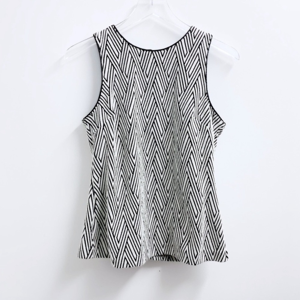 Banana Republic Chevron Print Knit Top